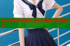 哔咔漫画详细登录注册步骤图文教程解析