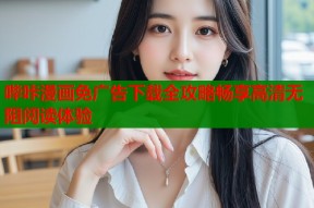 哔咔漫画免广告下载全攻略畅享高清无阻阅读体验