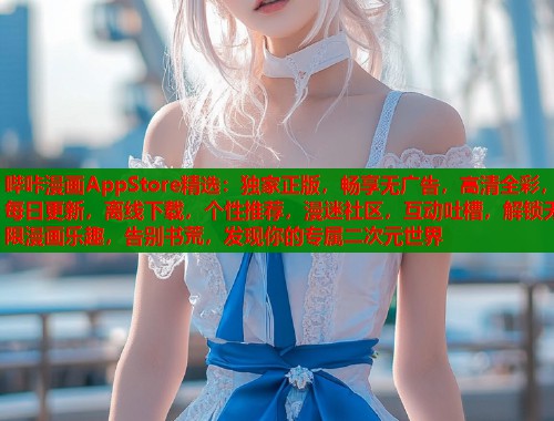 哔咔漫画AppStore精选：独家正版，畅享无广告，高清全彩，每日更新，离线下载，个性推荐，漫迷社区，互动吐槽，解锁无限漫画乐趣，告别书荒，发现你的专属二次元世界  第1张